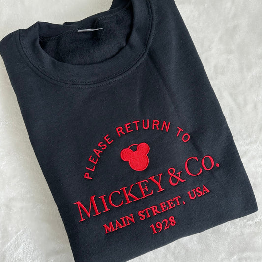 Return to Mickey & Co Sweatshirt (Sale)
