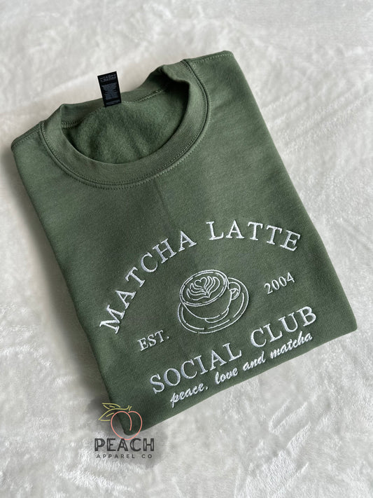 Matcha Latte Social Club Shirt