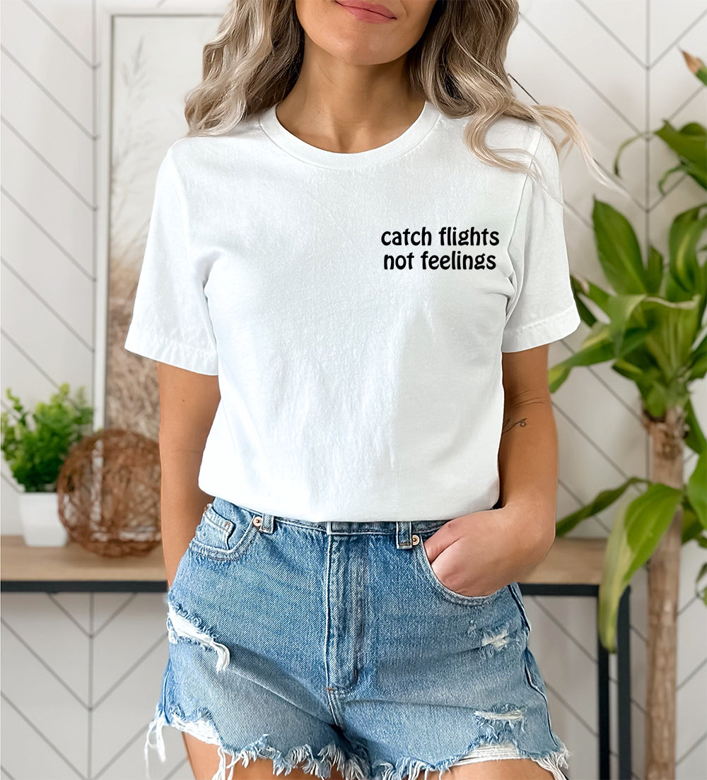 Catch Flights Embroidered Shirt (Various Colors)