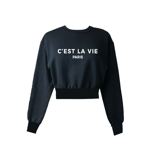 Cest La Vie Crop Top