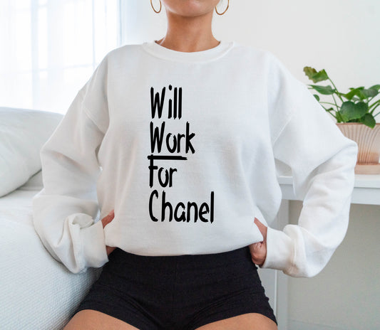 Will Work for Coco Sweatshirt (Various Colors)