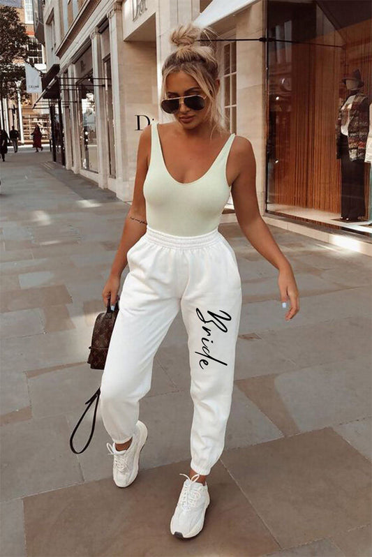 Bride Personalized Joggers