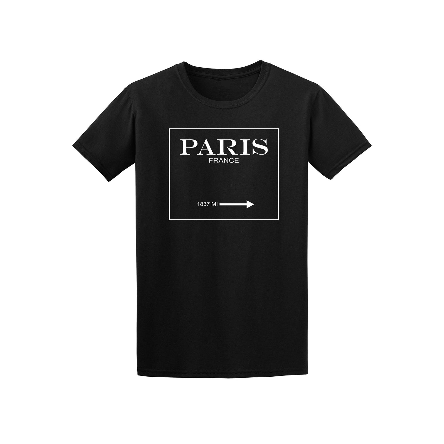 PARIS This Way T Shirt Cute Designer Fashion Milano Marfa Style Cotton Shirt