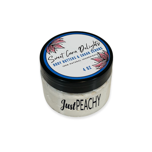 Just Peachy Body Butter | Peach Organic Lotion Moisturizer