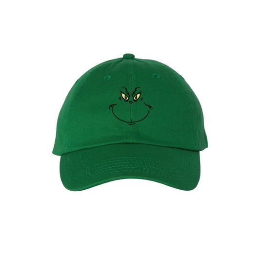Cute Grinch Christmas Embroidered Baseball Cap